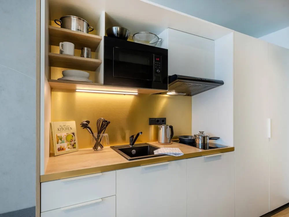 Möbliertes Studio Apartment in einer Coliving-Community