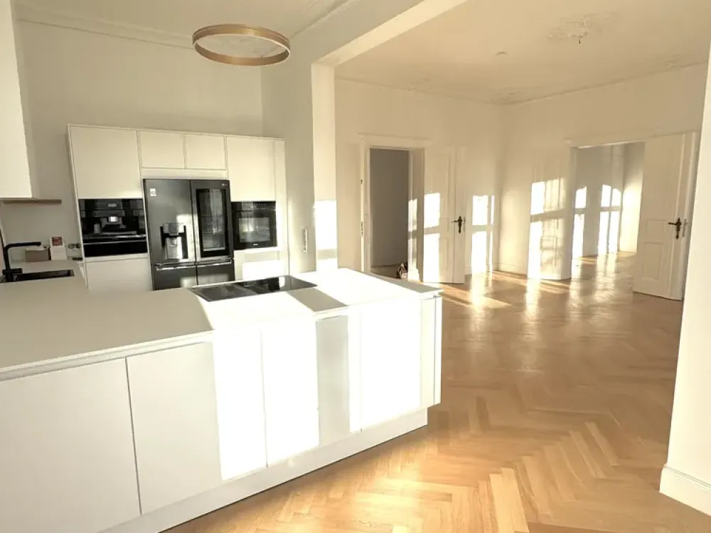 Luxuriöse 4-Zimmer-Wohnung mit teilgewerblicher Nutzung