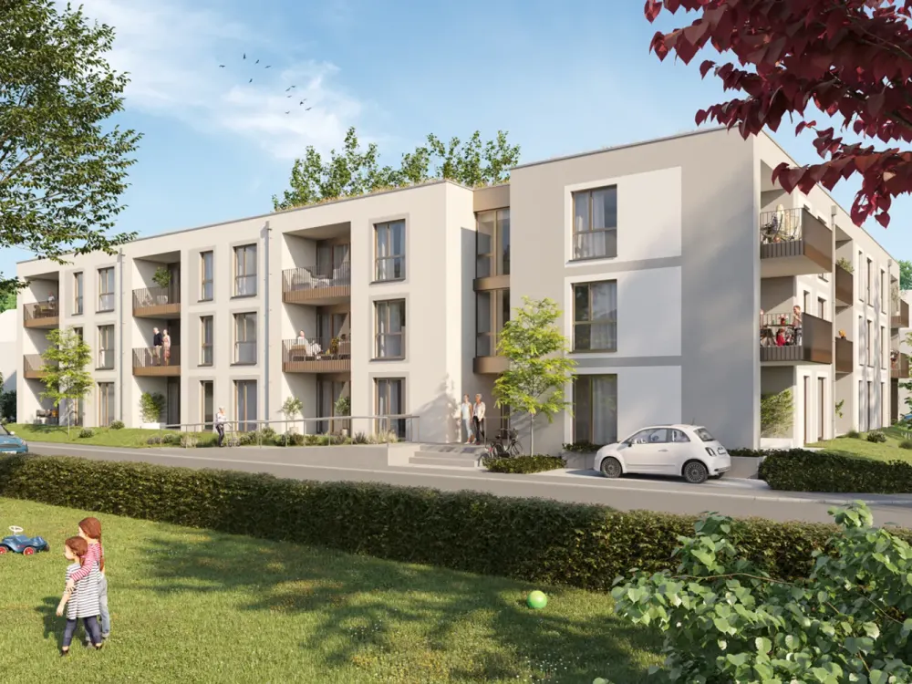 Erstbezug - Wohnung für Senioren mit Terrasse und Garten zu vermieten