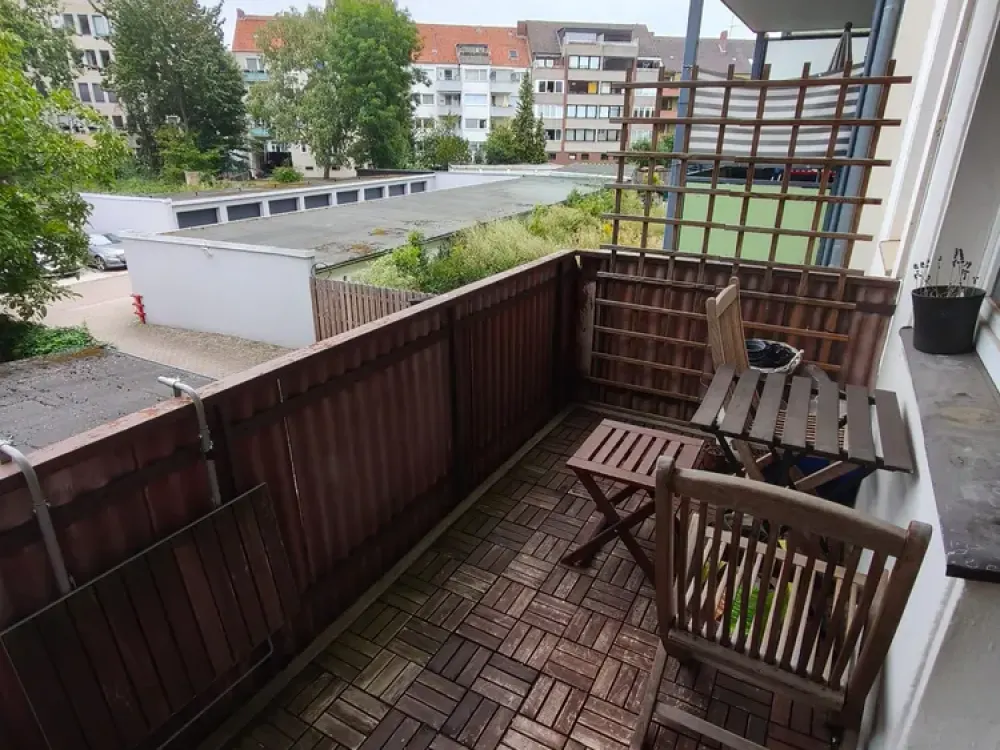 2 Zimmer und Balkon in Hannover Vahrenwald