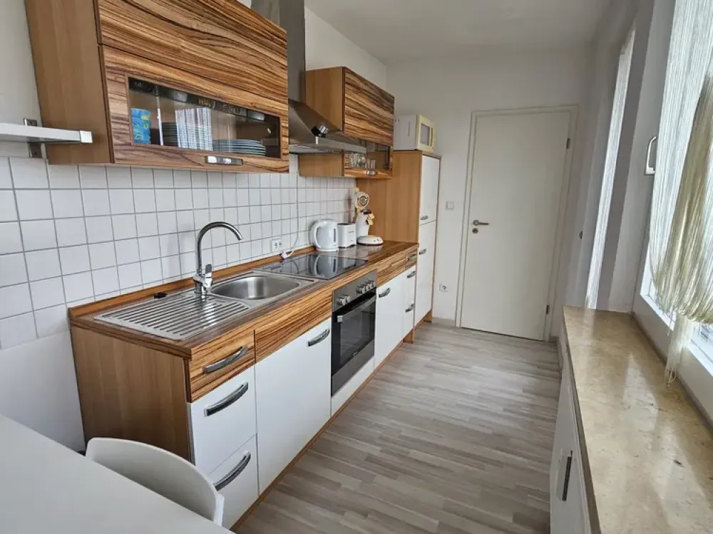 Ab 01.10 Möblierte 1-Zimmer-Wohnung mit Balkon & Einbauküche nähe Messe / Klinikum Süd