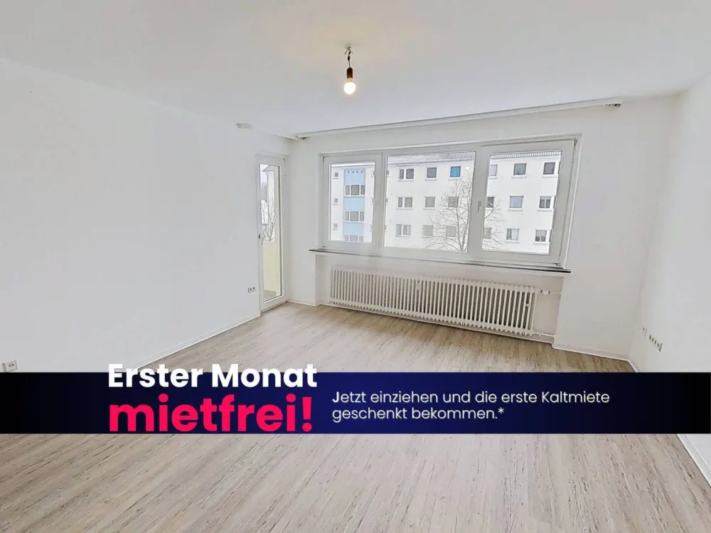 Perfekt für Paare oder eine kleine Familie: Gemütliche 3-Zimmer-Wohnung mit BALKON