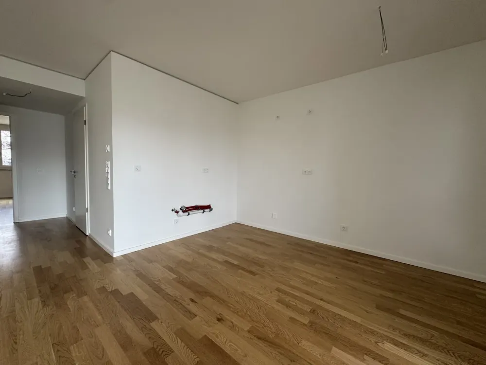 Lust auf Veränderung: günstig geschnittene 2-Zimmer-Wohnung mit Balkon im Erstbezug