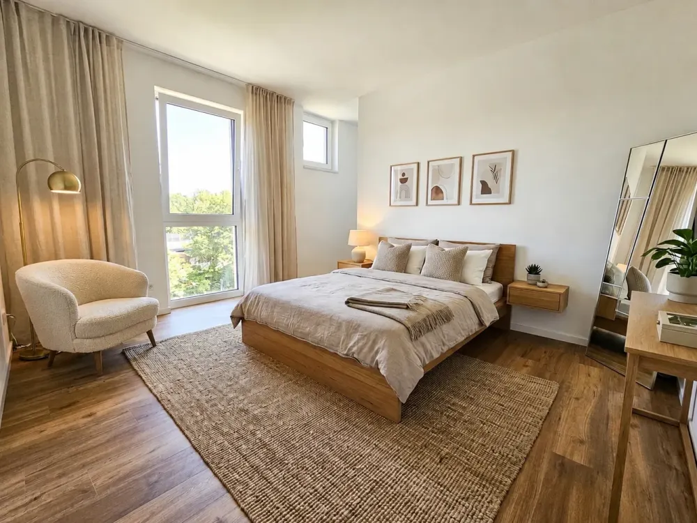 Erstbezug mit Weitblick: 3-Zimmer-Penthouse mit zwei Dachterrassen und Tiefgaragenstellplatz
