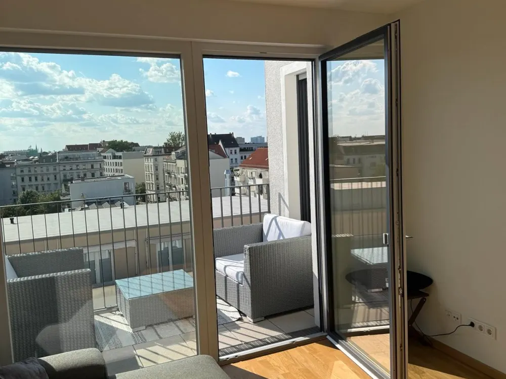 2 Zimmer Südvorstadt Penthouse Balkon EBK - ab 01.11.26