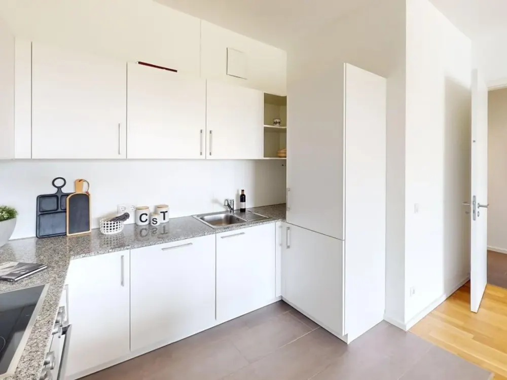 Exclusive 3-Room Apartment with Balcony & Two Bathrooms in Prime Location