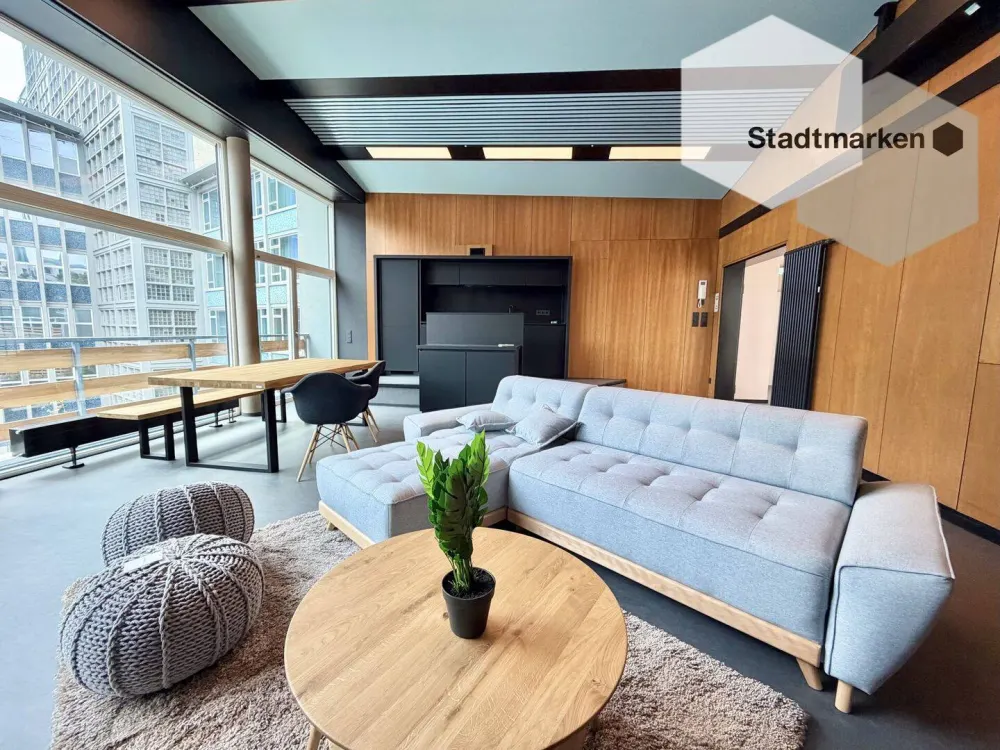 Einzigartiges Wohnerlebnis! Vollmöbliertes Loft im ehemaligen Hörsaal | Hövel Suites