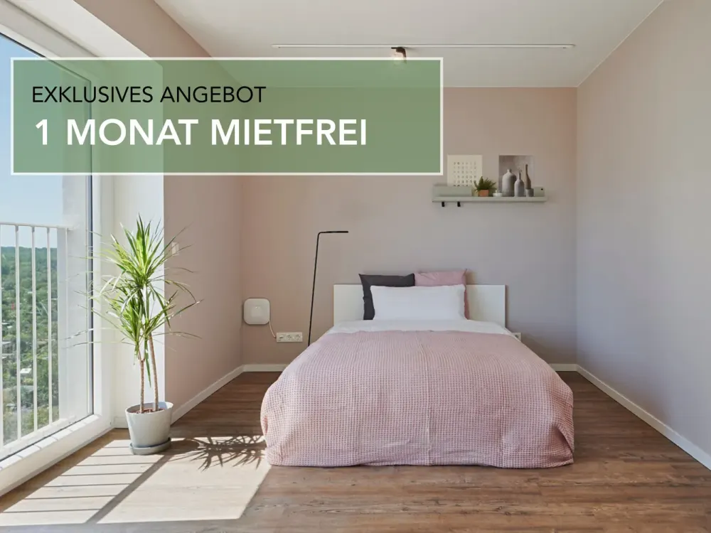 Möbliertes, helles 2-Zimmer-Apartment mit 2 seperaten Schlafzimmern (WG-geeignet)