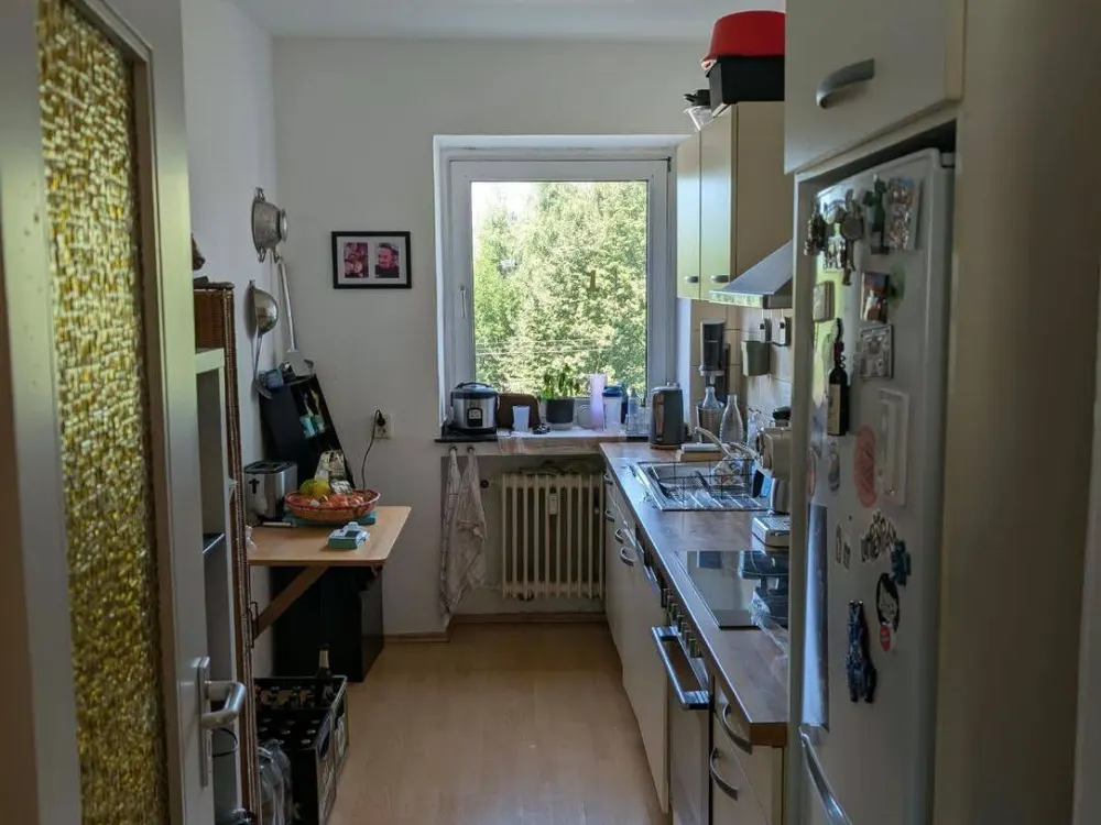 3 Zimmer Stadtmitte, mit Einbauküche und Süd-Balkon, Kaiserstraßenviertel