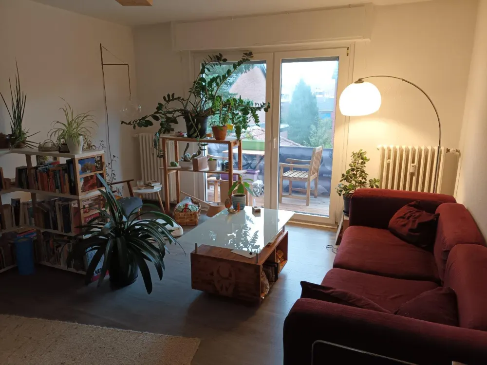MS-Hiltrup: Moderne 3-Zimmerwohnung mit Balkon und Stellplatz