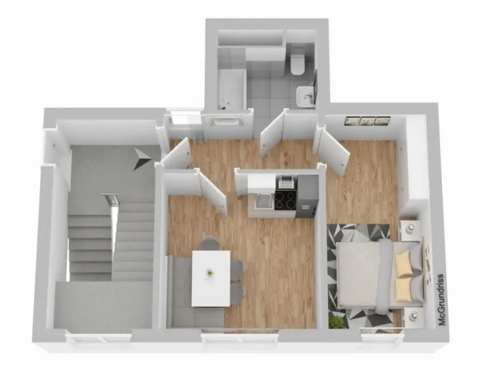 2-Room Apartment Rostock