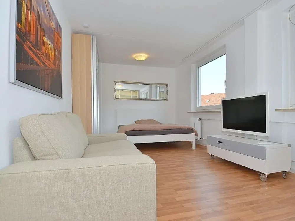 Modern möblierte 1-Zimmer Wohnung in zentraler Lage in Stuttgart West