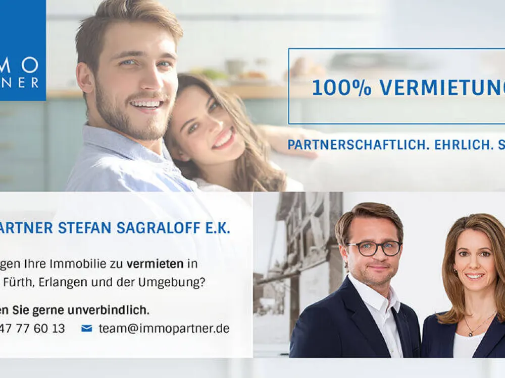 IMMOPARTNER - 3-ZIMMER-DACHGESCHOSSWOHNUNG MIT BALKON UND GARAGE