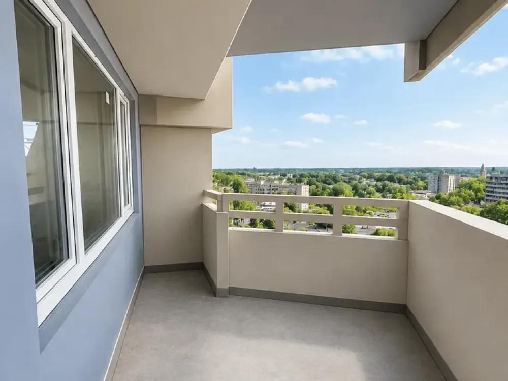 TOP SANIERT! 1 Raum Wohnung mit Balkon und schönem Ausblick