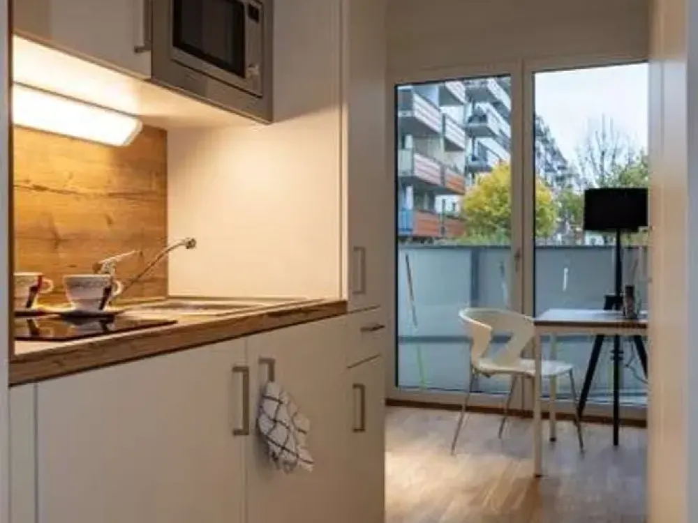 Vollmöbliertes 1 Zimmer Apartment in München-Riem nähe Messe - "Sorglos-Rundum-Paket"
