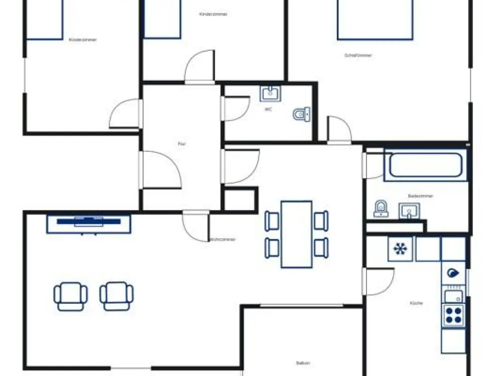 Großzügige 4-Zimmer-Dachgeschosswohnung mit Balkon, frisch renoviert und ganz für sich