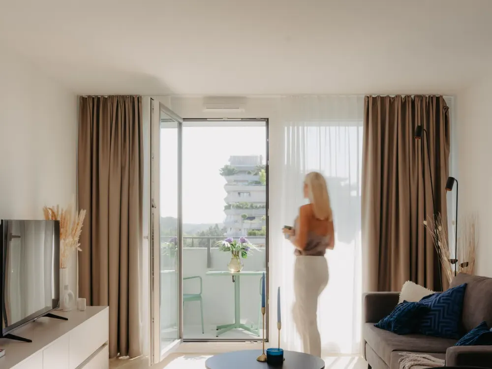 THE SAXXON: The ONE-BEDROOM-SUITE 20% Early Bird Discount for 6 months: € 1.734 warm rent*