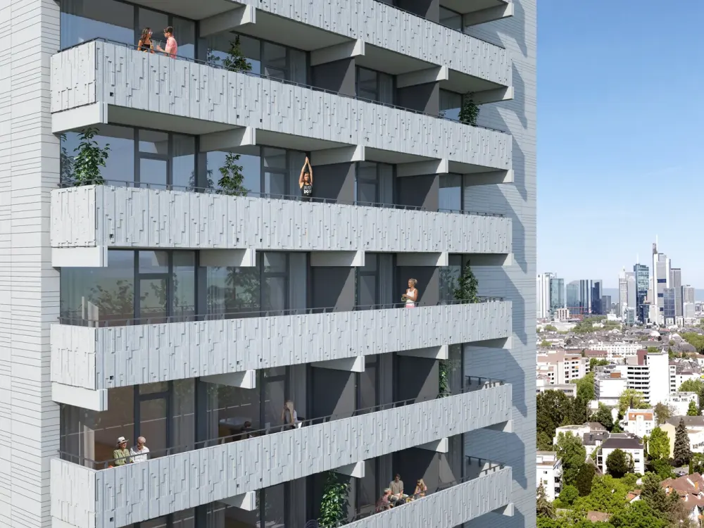 THE SAXXON: The ONE-BEDROOM-SUITE 20% Early Bird Discount for 6 months: € 1.734 warm rent*