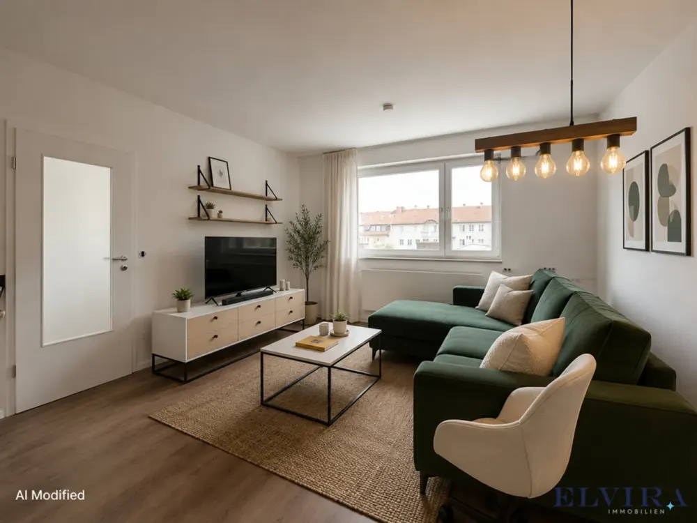 ELVIRA - Maxvorstadt, exlusive und vollmöblierte 2-Zimmer-Wohnung mit sonnigem Balkon und Loggia (Mi