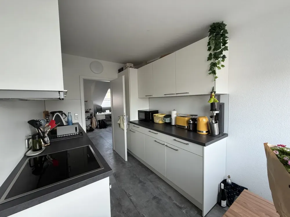 Modernisierte 1-Zimmer-Wohnung mit Einbauküche