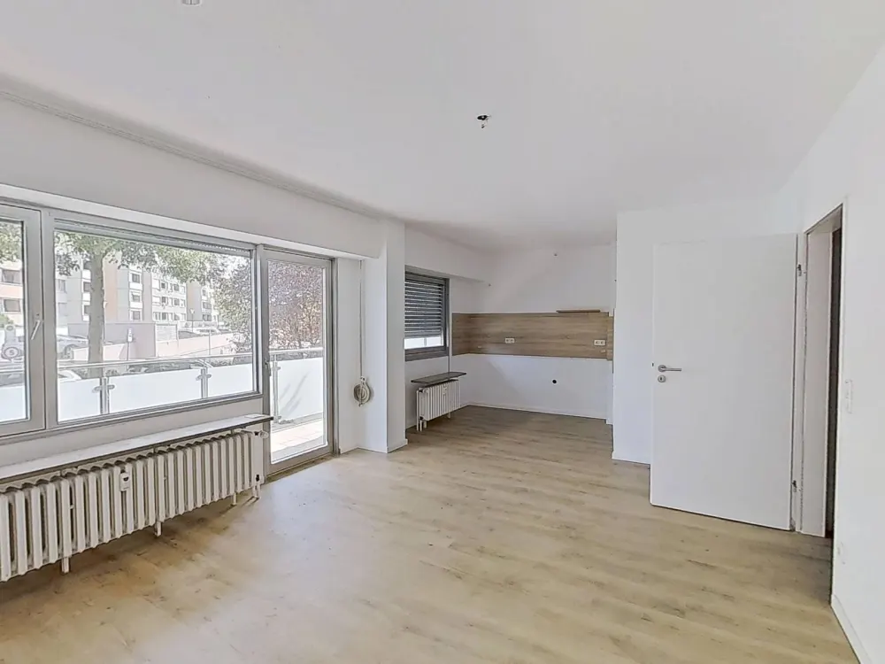 **Helles 1-Zimmer-Apartment mit Balkon im Hochparterre in Ratingen**