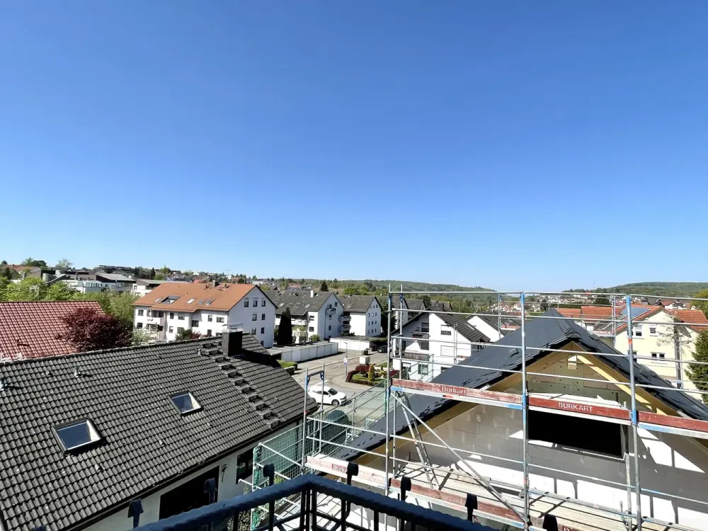Bright Attic Apartment in Central Location of Waldbronn