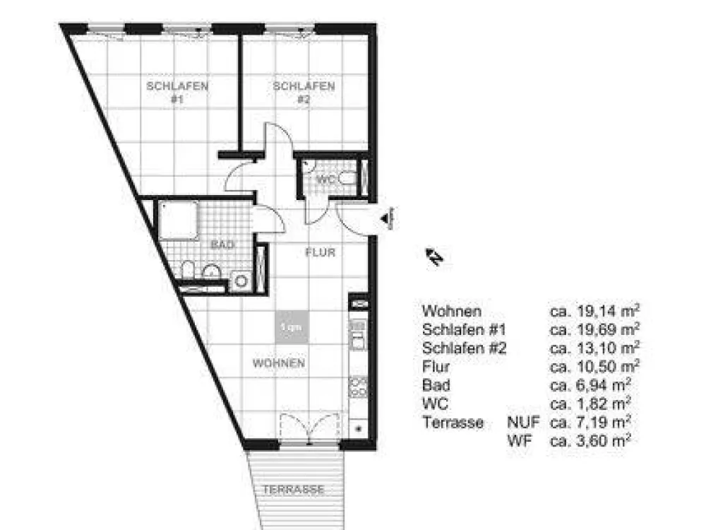 Ihre Traumwohnung mit Einbauküche und gemütlichem Mietergarten!