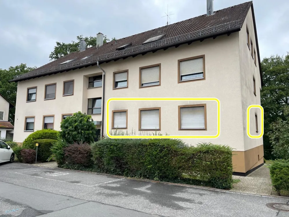 3-Zimmer-Erdgeschosswohnung in 91207 Lauf