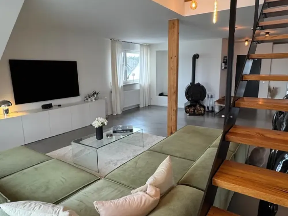 Exclusive Living on 180sqm, Kitchen, Attic, Air Conditioning, Sauna, Balcony, Open Floor Plan