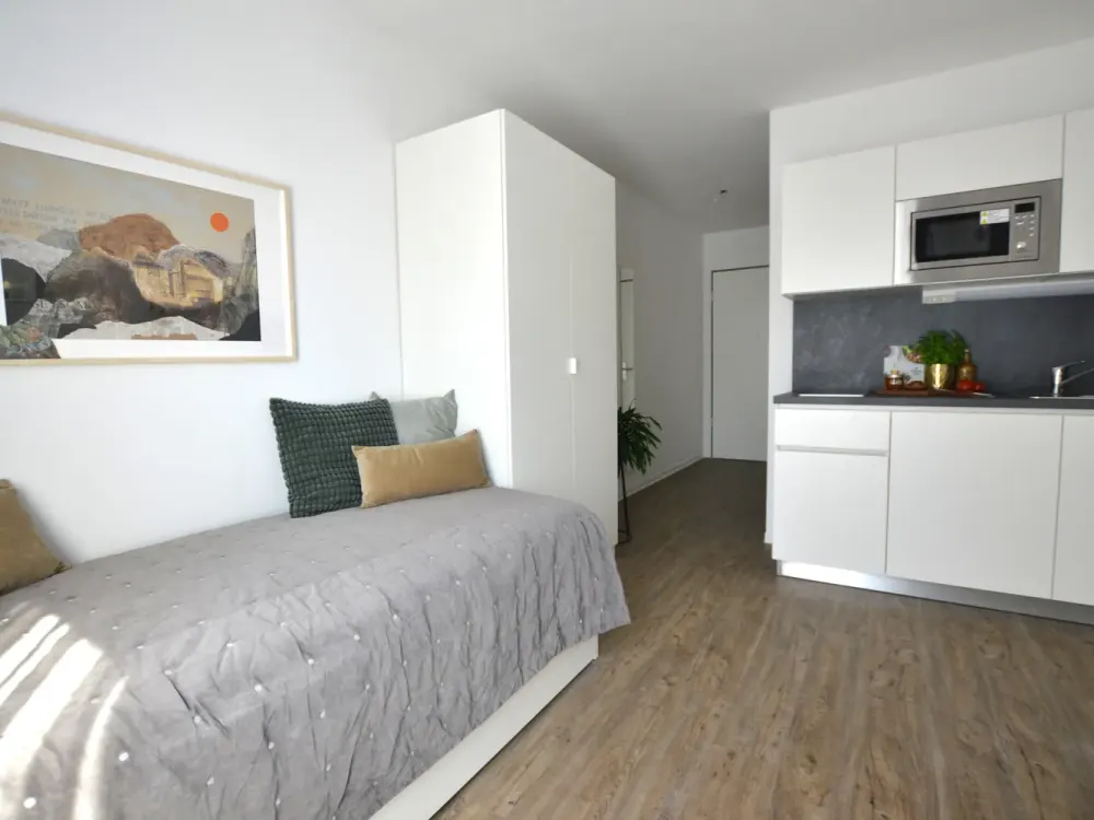 Fully Furnished 1-Room Apartment - Timelessly Modern in Köln Kalk