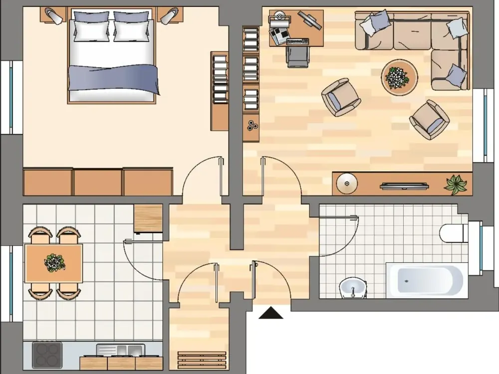 2-Zimmer-Wohnung in Dortmund Kirchlinde