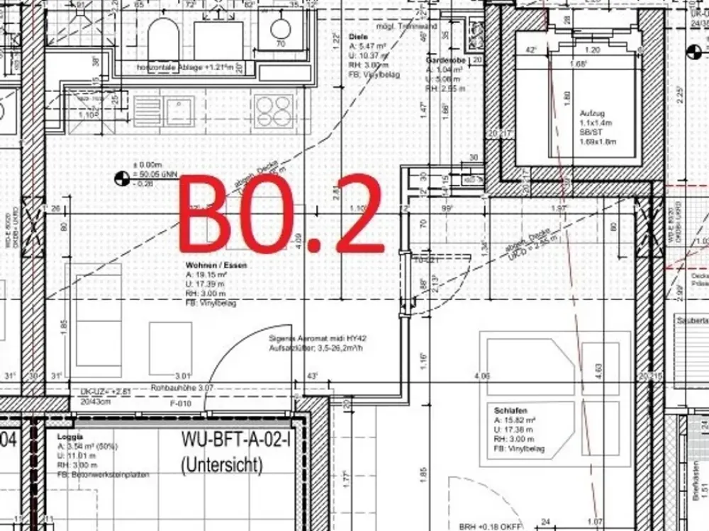 Moderne und Komfortable 51,3 m² 2-Zimmer Wohnung in Garbsen