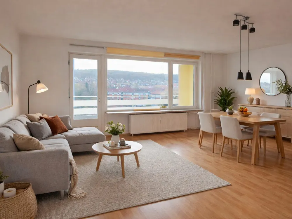 Helle 1,5-Zimmer-Wohnung mit Südbalkon & Deisterblick - 6. OG