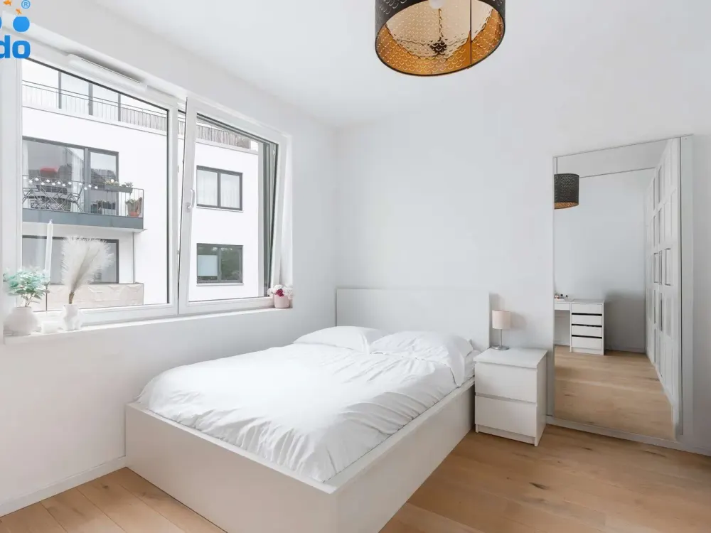 Your New Home Awaits: Modern 3-Room Apartment with Balcony, Fitted Kitchen and Smart Home for Rent