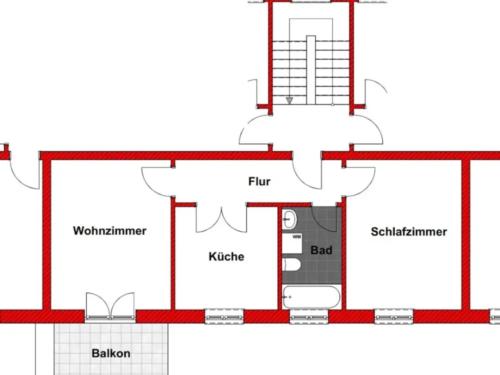2-room apartment in FN-Ost