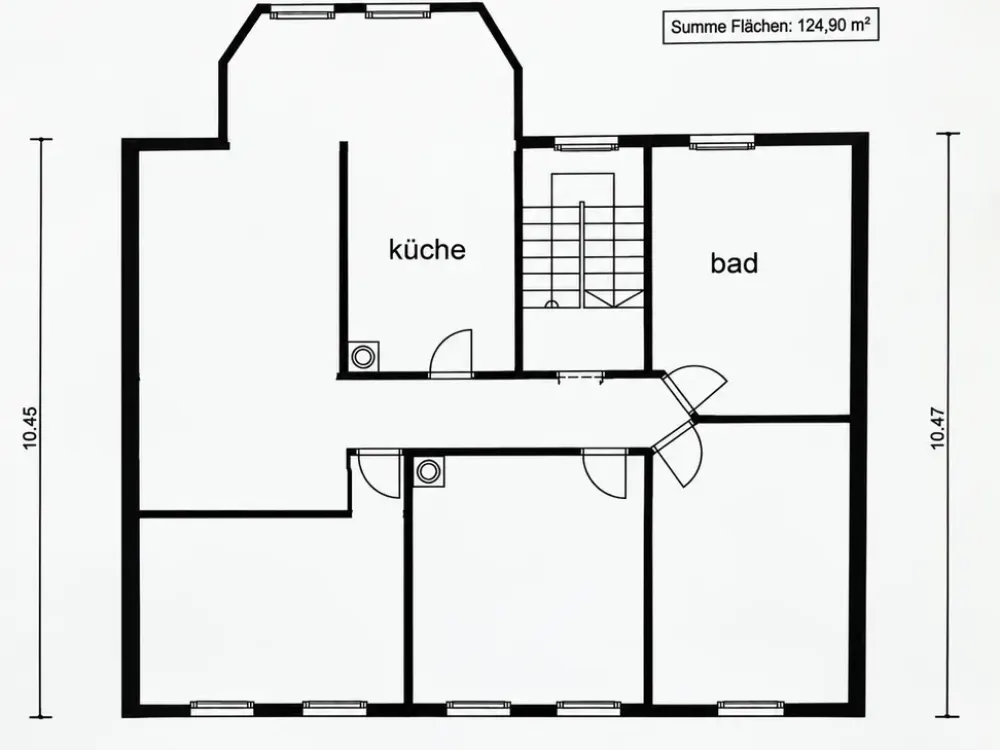 Helle 4-Zimmer-Büro/Wohnung mit 125 m² in Karlsruhe-Durlach-Aue