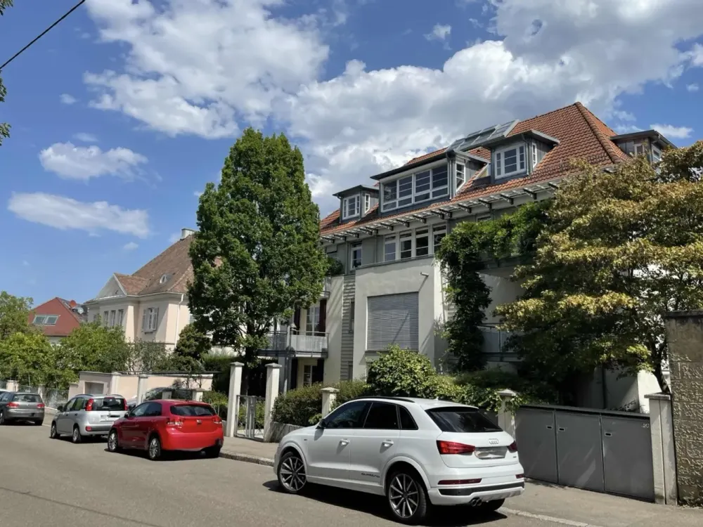 Maisonettewohnung (160 m²) auf der Gänsheide, 6 Zimmer, 4 Balkone, Gartenanteil