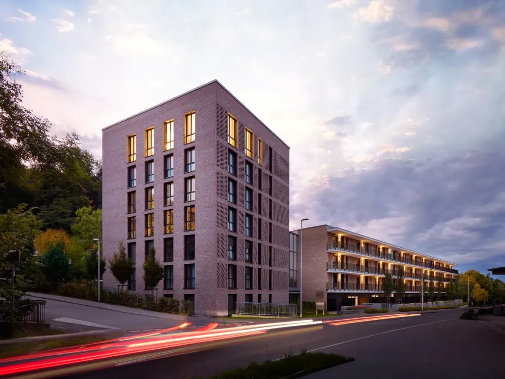 Neubau ab 1. September zu vermieten, mindestens 4 Personen, Wohnberechtigungsschein erforderlich