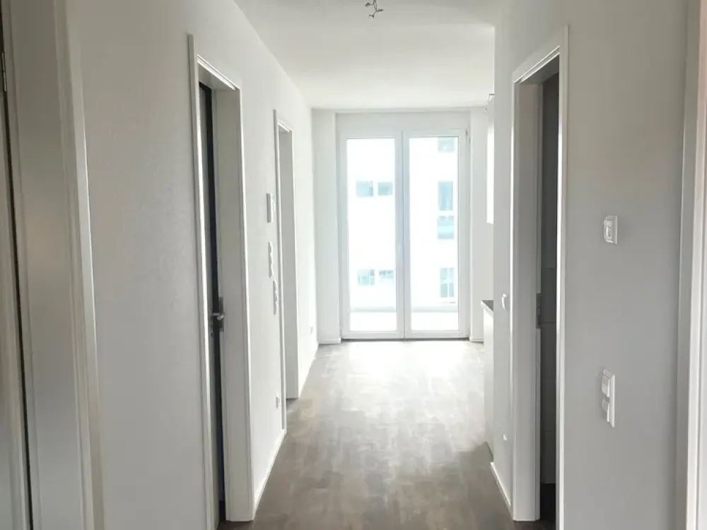 Neubau ab 1. September zu vermieten, mindestens 4 Personen, Wohnberechtigungsschein erforderlich