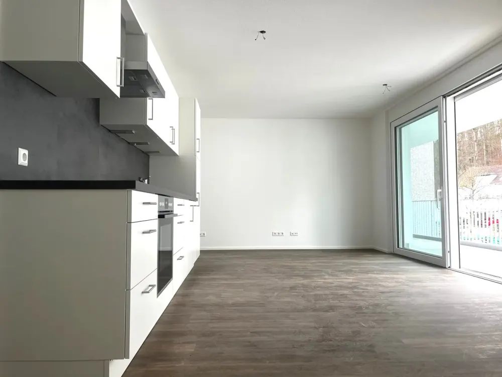 Neubau ab 1. September zu vermieten, mindestens 4 Personen, Wohnberechtigungsschein erforderlich