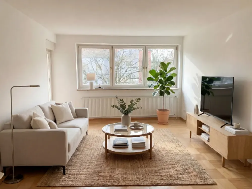 Lebendiger Alltag in Hamburg: 3-Zimmer-Wohnung mit Balkon in Niendorf