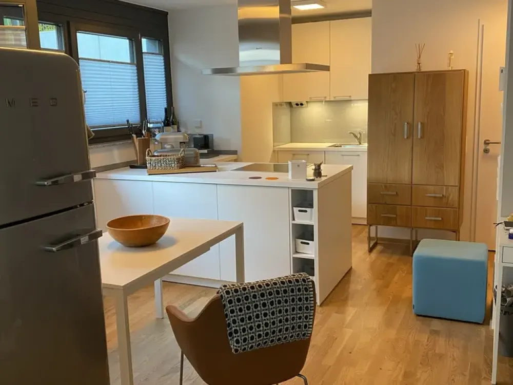 2 Zimmer-Garten-Wohnung (vollmöbliert) in guter Lage & mit zentraler Anbindung Asperg