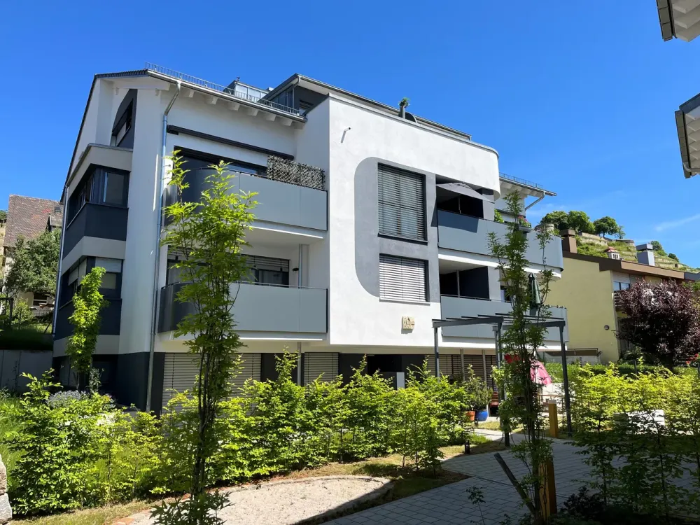 2 Zimmer-Garten-Wohnung (vollmöbliert) in guter Lage & mit zentraler Anbindung Asperg