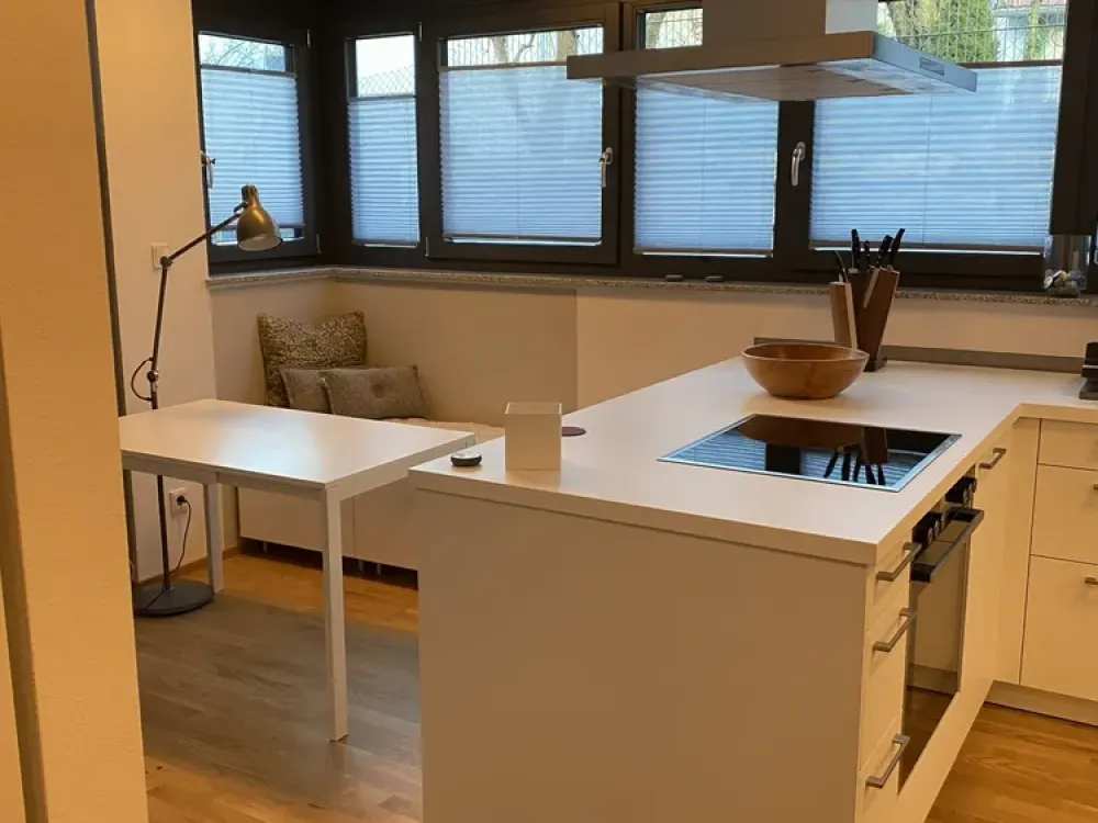 2 Zimmer-Garten-Wohnung (vollmöbliert) in guter Lage & mit zentraler Anbindung Asperg