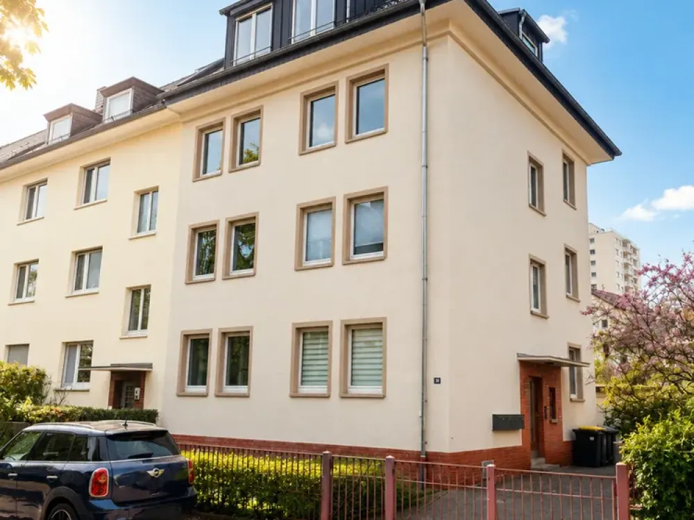 Exklusives Wohnen im Ostend, Stilvoll kernsanierte 3-Zimmer-Wohnung