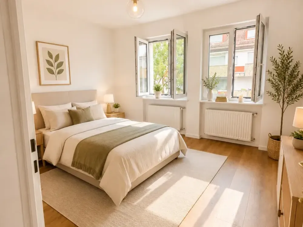 Exklusives Wohnen im Ostend, Stilvoll kernsanierte 3-Zimmer-Wohnung
