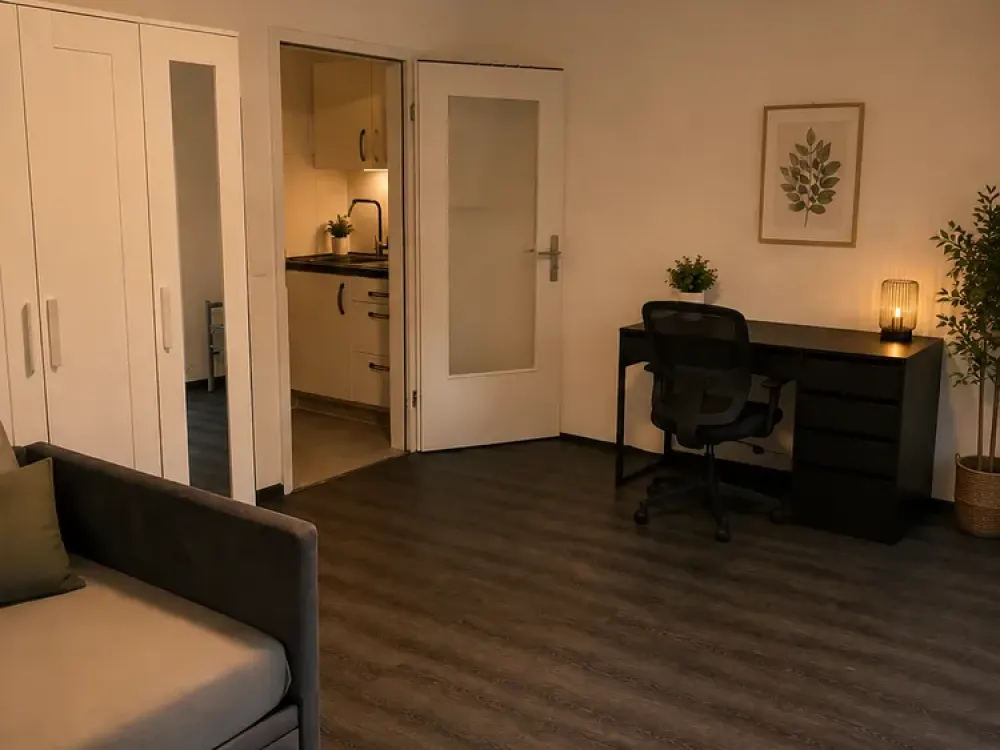 Stilvoll & barrierefrei: Moderne möbilierte Wohnung mit privater Terrasse