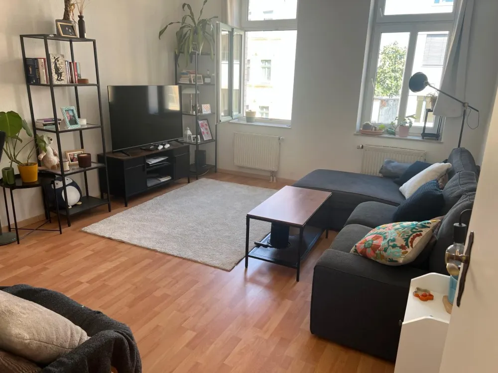 Gemütliche 2-Zimmer-Wohnung in Plagwitz mit Stellplatz