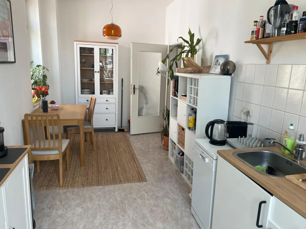 Gemütliche 2-Zimmer-Wohnung in Plagwitz mit Stellplatz