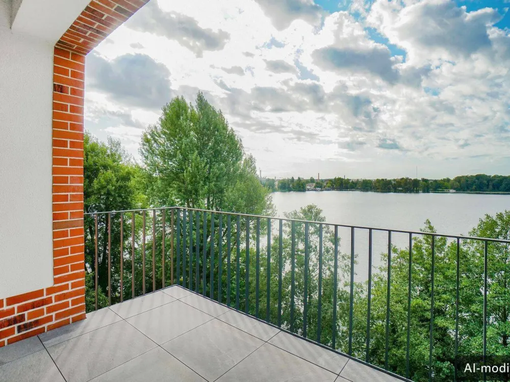 Wohnen mit Südloggia und Havelblick auf der Insel Eiswerder
